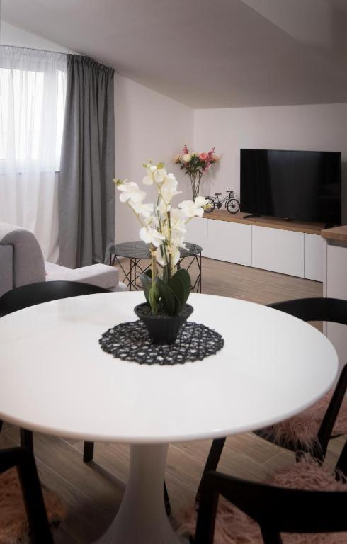 Villa J&J Apartments Residence With Swimming Pool Подстрана Екстериор снимка